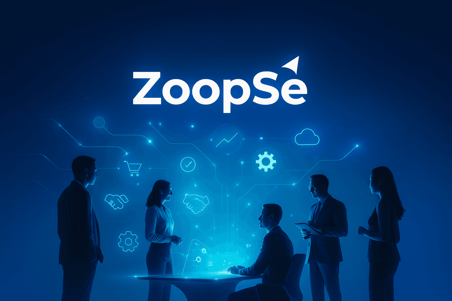 Team collaboration illustration